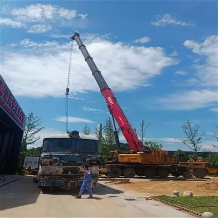 烟台栖霞吊车出租｜16吨汽车吊｜工地吊装/设备吊运｜灵活调度_专业团队